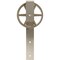Ekena Millwork Premium Wagon Wheel Roller Hanger w/ Bolts for Barn Door for 2 1/4" Doors, White Bronze GB60015RWWZ - alternate 5